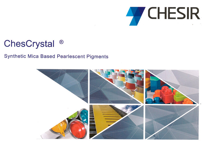 ChesCrystalSyntheticMicaBasedPearlescentPigments